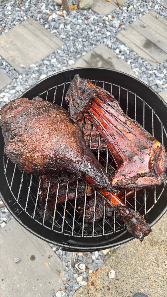 Smoked Leg of Lamb